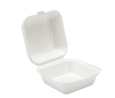 Bagasse Clamshell Meal Boxes 6'' - Gafbros